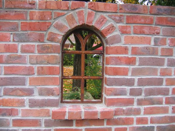 Gotik Fenster ,Stallfenster 67x38 cm Gusseisen