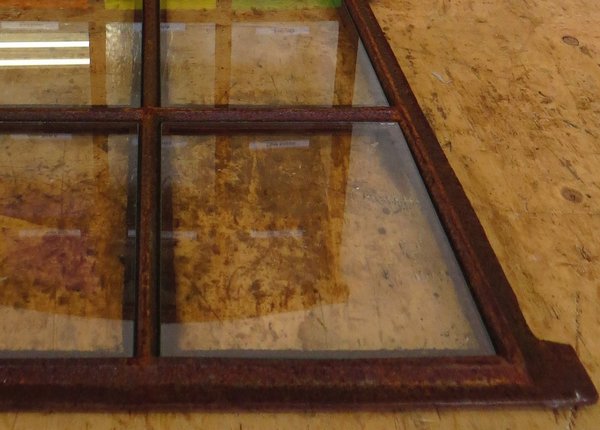 Klarglas, Gussfenster, Stallfenster mit Klappe , 9 Scheiben, Ds147GL