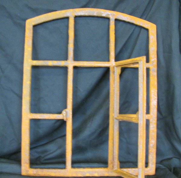 Gussfenster, Fenster, Tür DS 181, 9 Felder, Eisenfenster